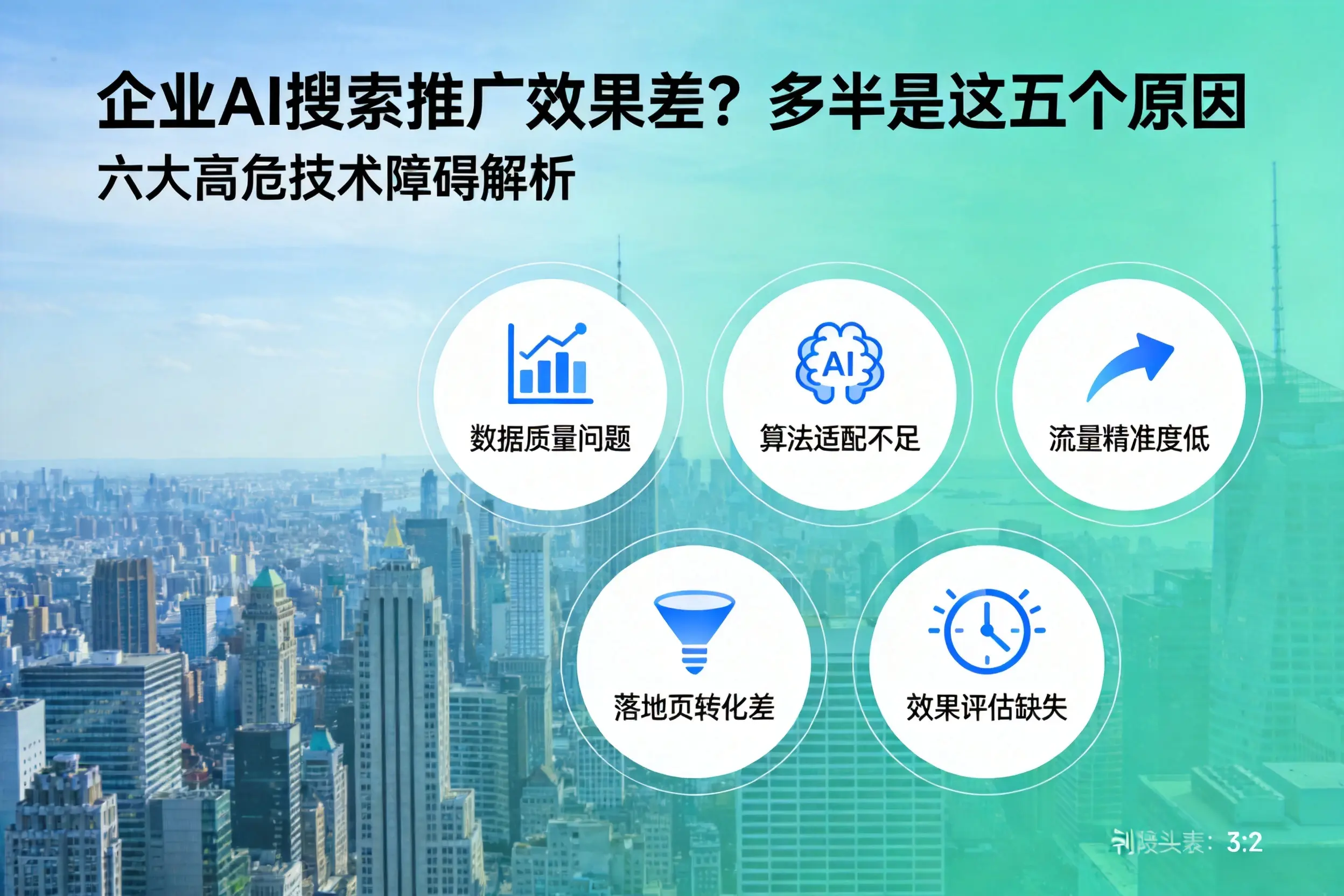 磴口企业AI搜索推广效果差?多半是这五个原因